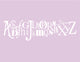 Alphabet Wall Decal, 22", Chocolate