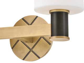 Hinkley Lighting 51372-BX Declan 2 Light 15"W Vanity Light - Heritage Brass /