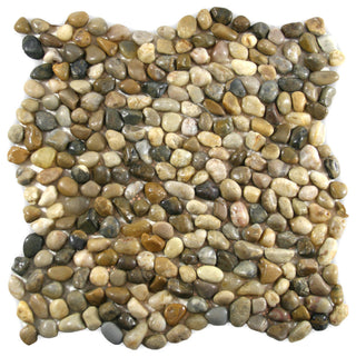 Mini Polished Cobblestone Pebble Tile