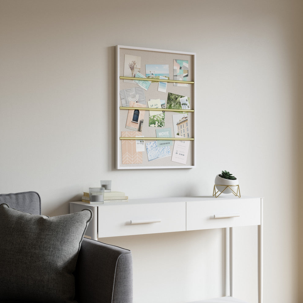 Tucker Wall Photo Display Large White
