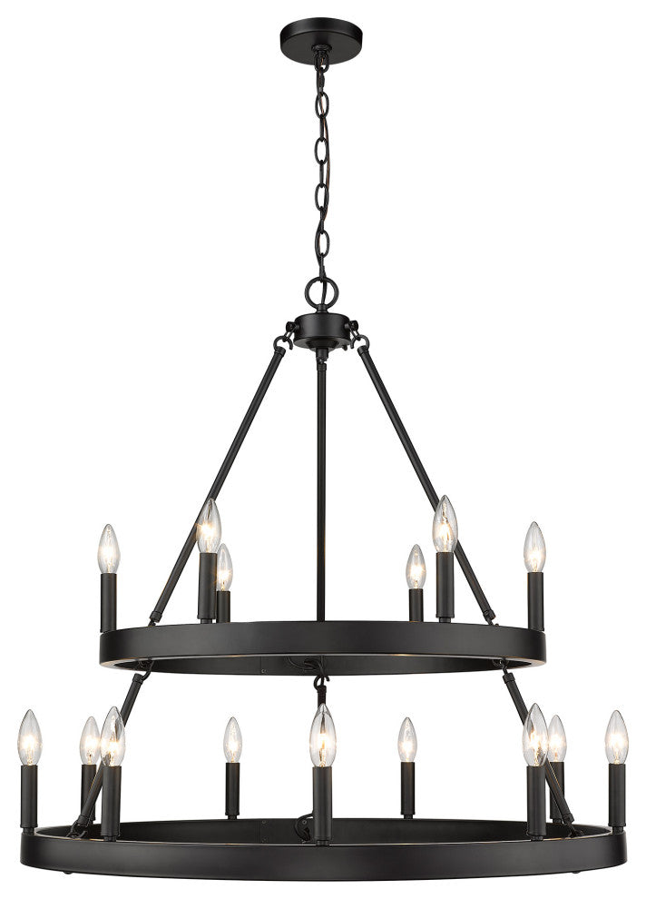 Alastair 2 Tier, 15 Light Chandelier