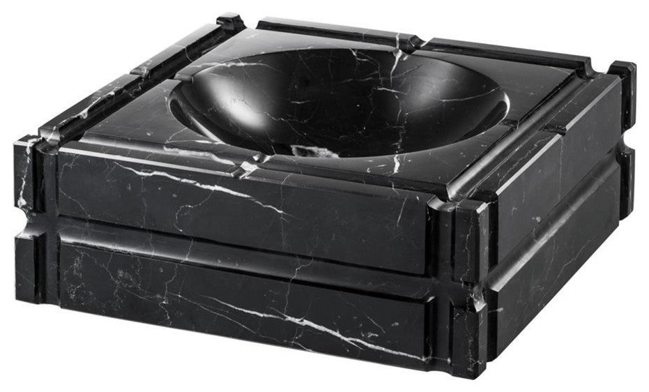 Black Marble Bowl | Eichholtz Nestor