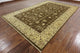 Handmade Oushak Peshawar Chobi Wool Hand-Knotted Rug, 8'x12'