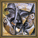 Umberto Boccioni Dynamism Man-s Head