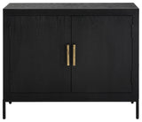 Uttermost Front Range Dark Oak 2 Door Cabinet