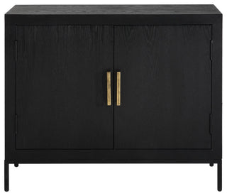 Uttermost Front Range Dark Oak 2 Door Cabinet
