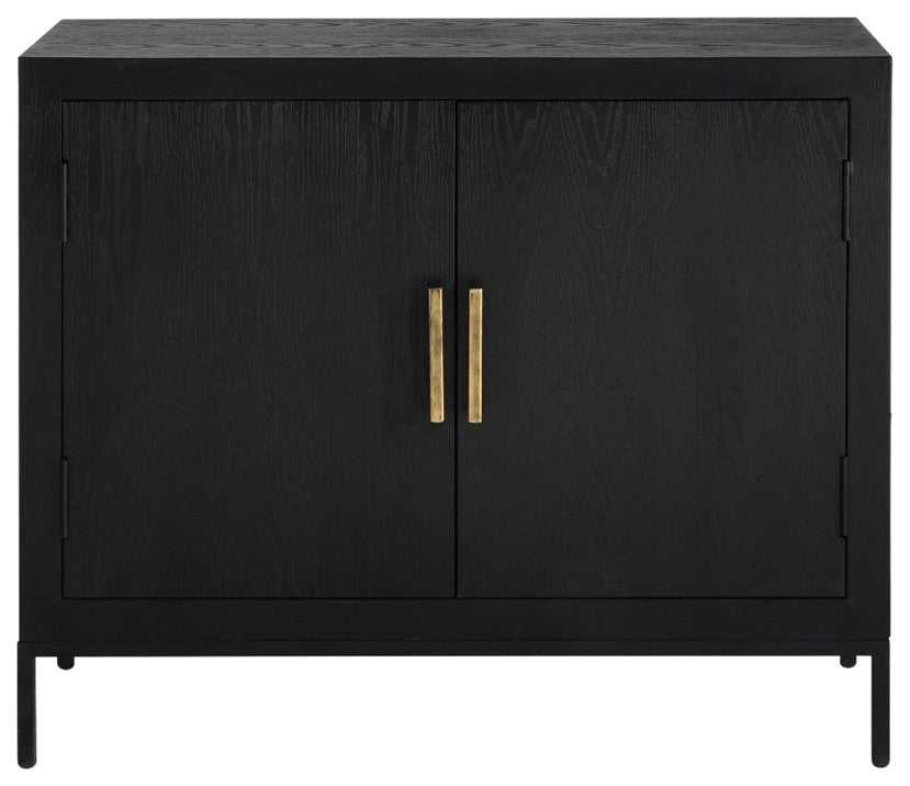 Uttermost Front Range Dark Oak 2 Door Cabinet