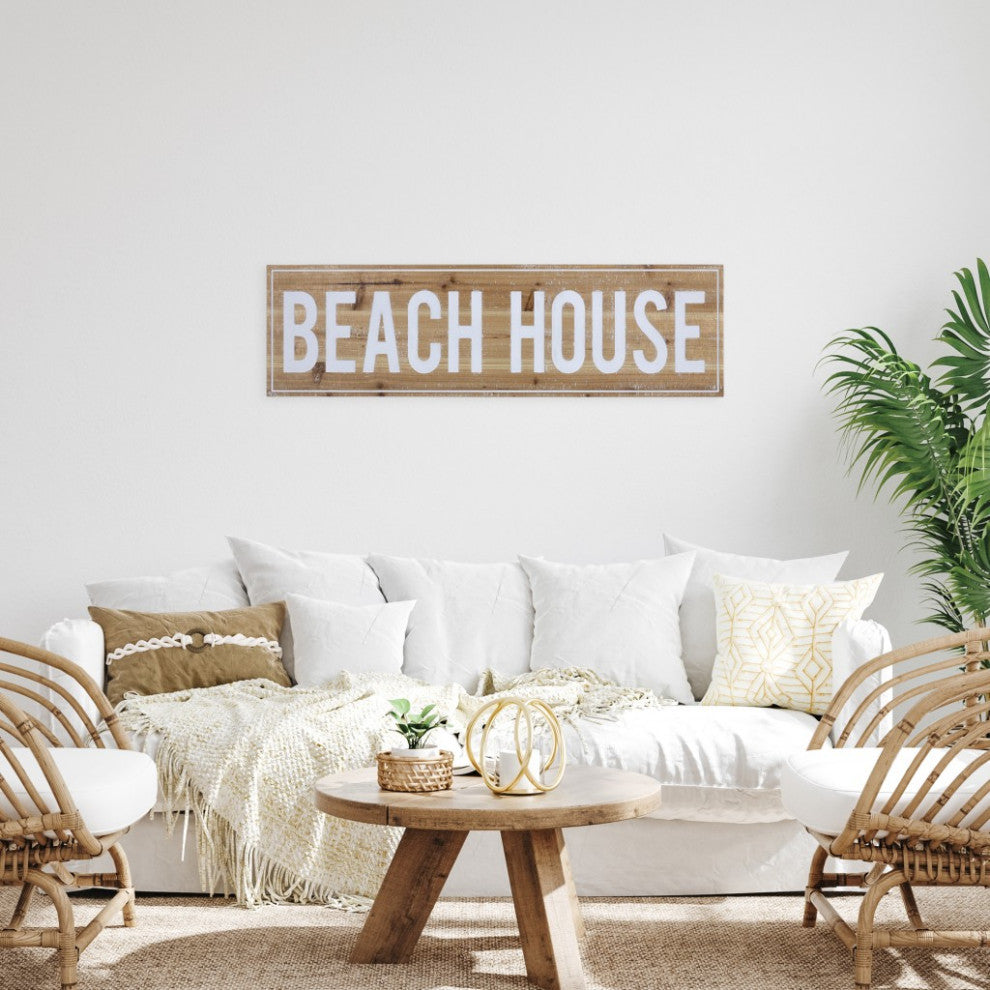 Beach House Wall Plaque