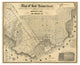 "Map of San Francisco, 1852" Digital Paper Print by Britton and Rey, 24"x20"