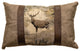 Fabric/Leather Pillow 12x18-Fabric Back
