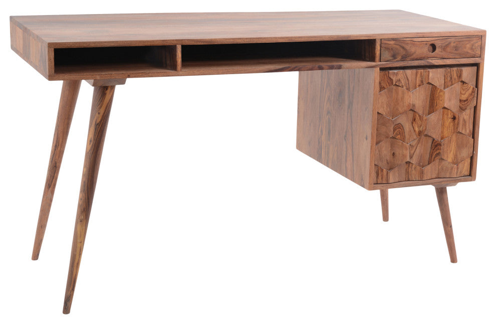 O2 Desk Brown