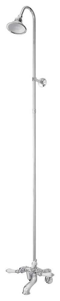Cheviot Products 5100 Series Tub Filler W/ Shower, Lever Handles, Chrome
