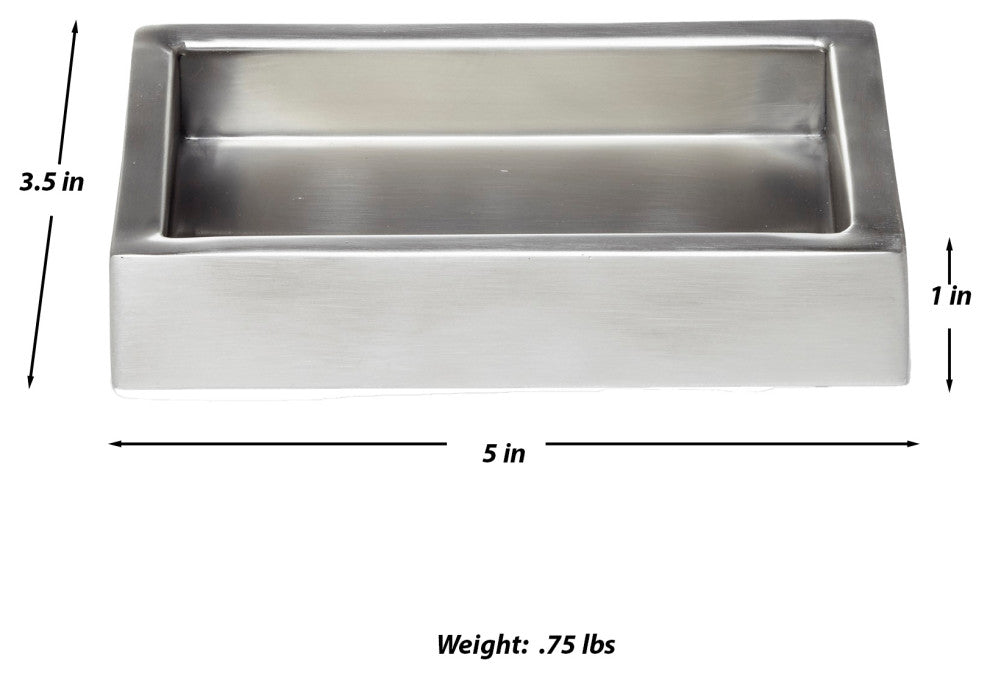 Modern Bath Satin, Soap Dish