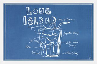 "Long Island Patented" Framed Painting Print, 30"x20"