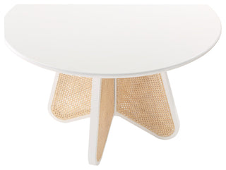 Butterfly Dining Table, White Finish