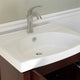 23.8" Single Sink Vanity-Wood-Dark Walnut