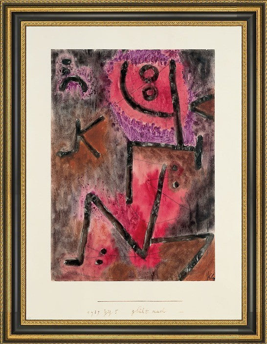 Paul Klee After Annealing - 18" x 24" Framed Premium Canvas Print