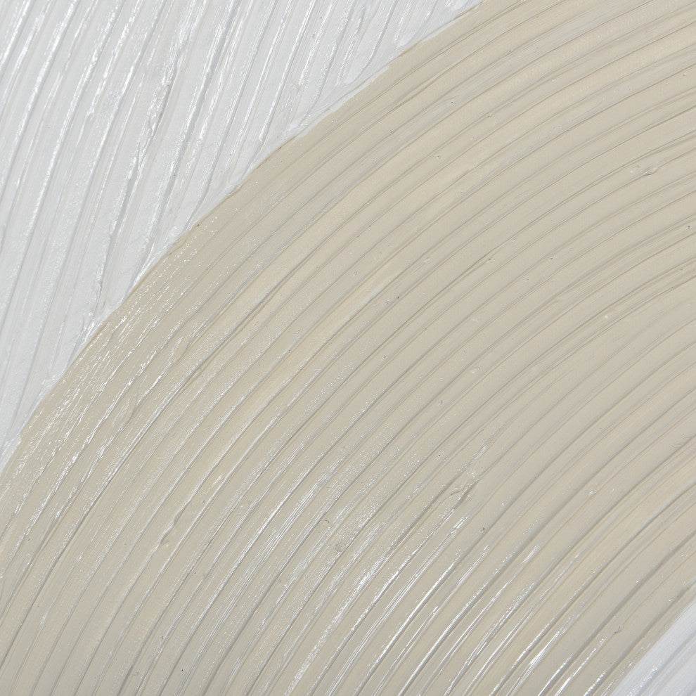 Monochrome Arches I Hand Painted Abstract Canvas Wall Art