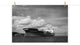Industrial Style Wall Art: Ship St. Johns River Black & White Unframed, 11" X 14"