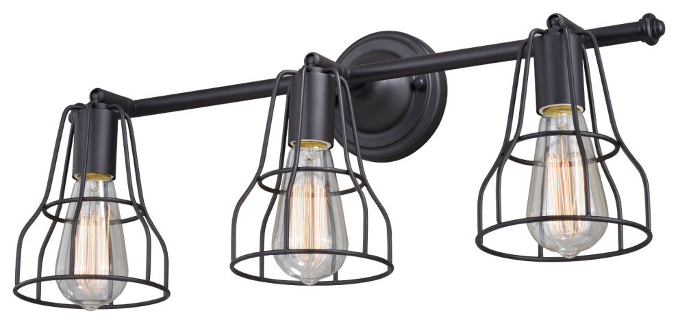 Clybourn 3-Light Adjustable Vanity Oil Rubbed Bronze