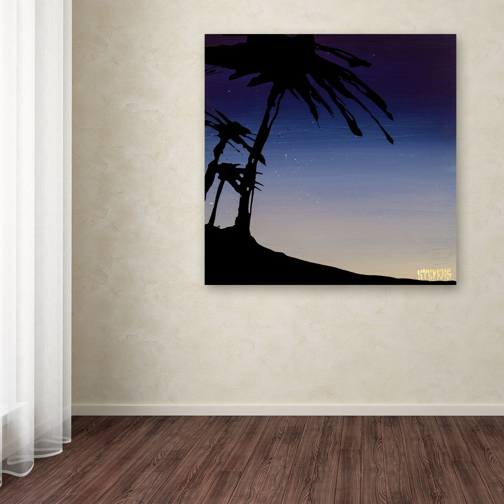 ''Evening Palms'' Canvas Art by Roderick Stevens