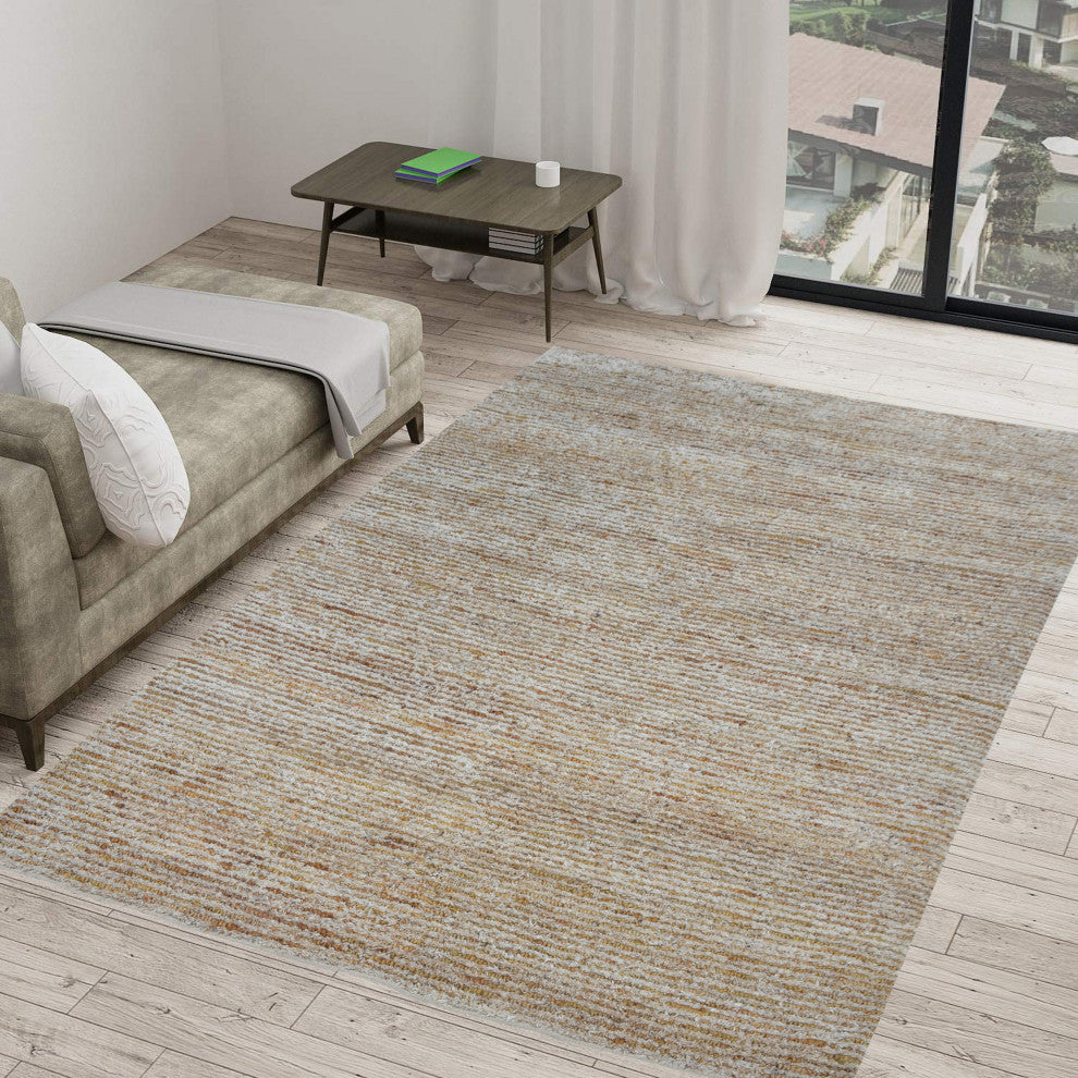Kauai Horizon Area Rug, Ivory/Natural, 5' X 7'