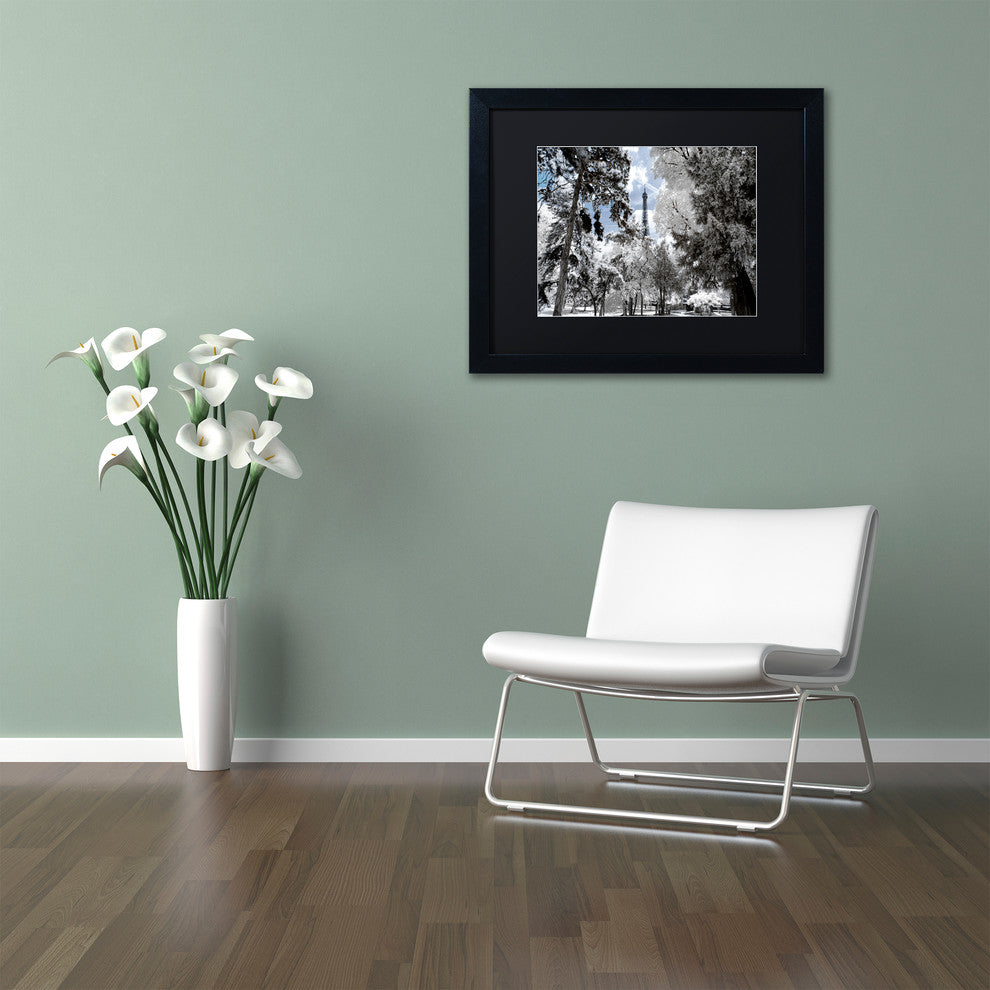 Philippe Hugonnard 'Another Look at Paris II' , Black Frame, Black Mat, 20x16