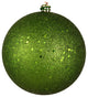 Vickerman N592034Dq 8" Juniper Green Sequin Ball Ornament