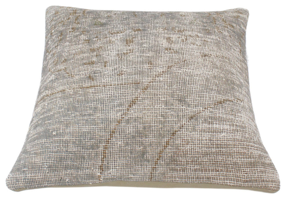 Shabby Chic Ss Vintage Distressed Handmade Rug Pillow