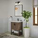 The Betsy Bathroom Vanity, Brown, 24", Single Sink, Freestanding