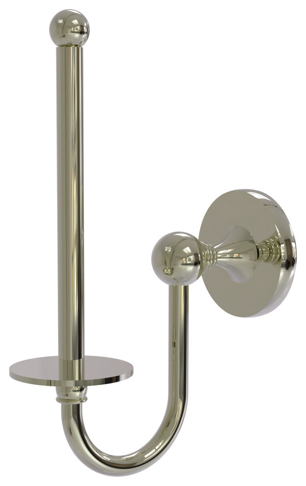 Shadwell Upright Toilet Tissue Holder, Polished Nickel