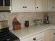 Cream herringbone stone mosaic tile "“ 12x12 sheet for floors