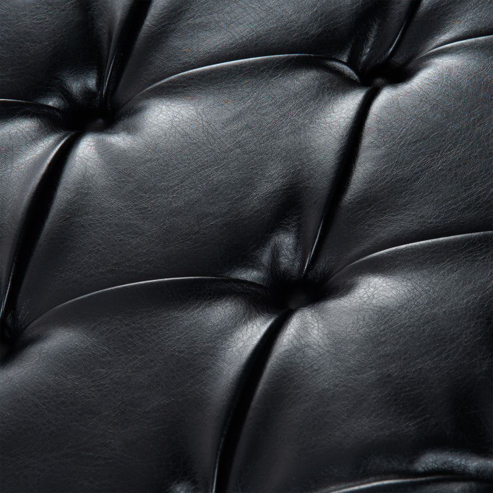 TATEUS PU Leather Upholstered Chaise Lounge