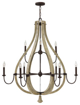 Fredrick Ramond Middlefield Large Open Frame Two Tier, Iron Rust*