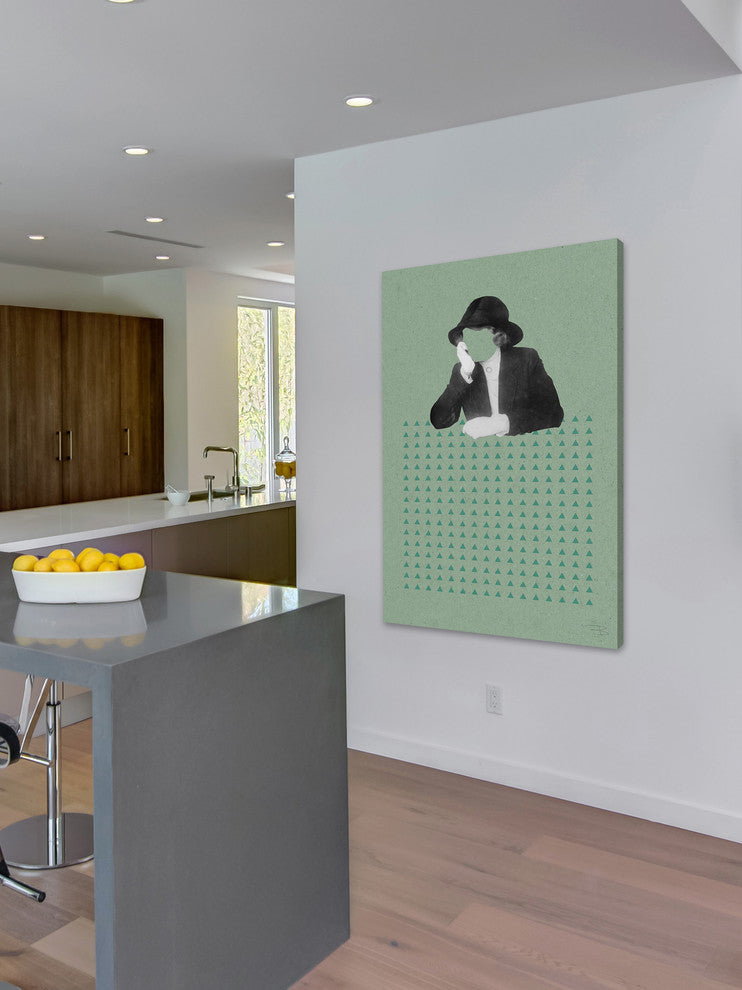 Marmont Hill, "Pareja Casa" by Bengoa Vazquez Print on Wrapped Canvas, 40x60