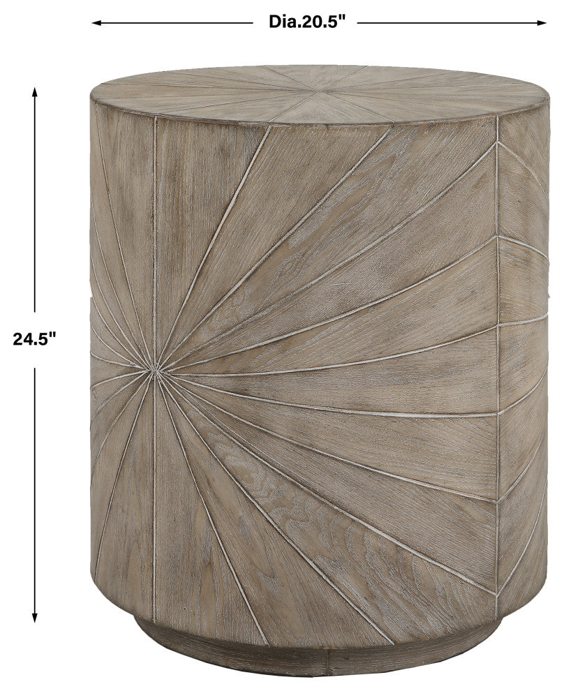 Uttermost 25266 Starshine Wooden Side Table