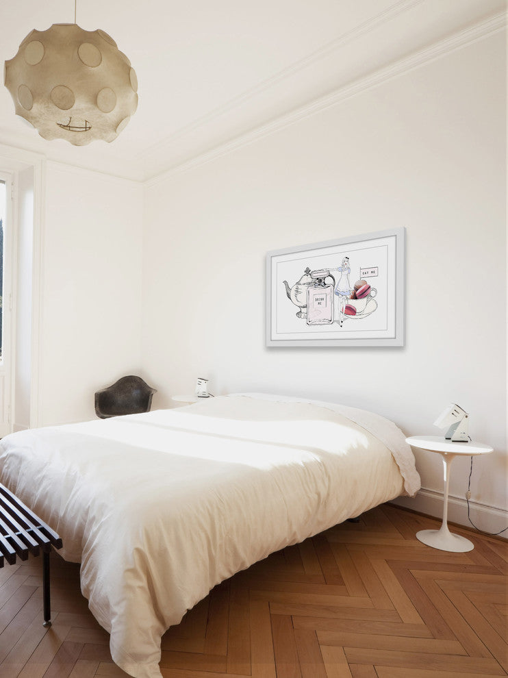 "AIW" Framed Painting Print