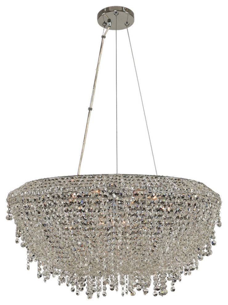 Massimo 29x15" 9-Light Modern Large Pendants by Allegri