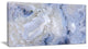 Agate Stone Background, Abstract Canvas Wall Art Print, 32"x16"
