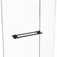Monte Carlo 24" Back to Back Shower Door Towel Bar, Venetian Bronze
