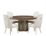 Villa Cherie Round Dining Table - Hazelnut