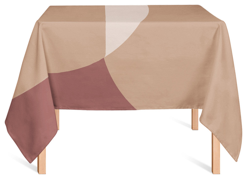 Clay Cut Out 58x58 Tablecloth