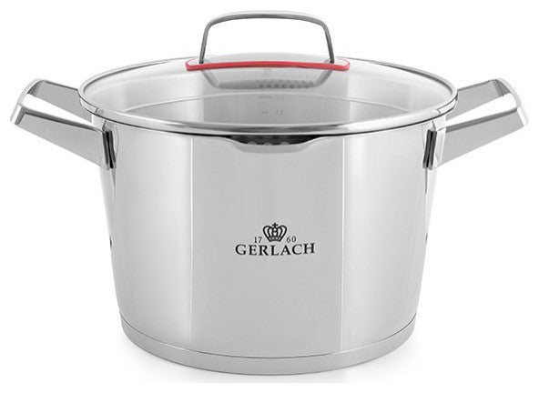 SUPERB Stainless Steel Pot Set With Lids 10 pcs