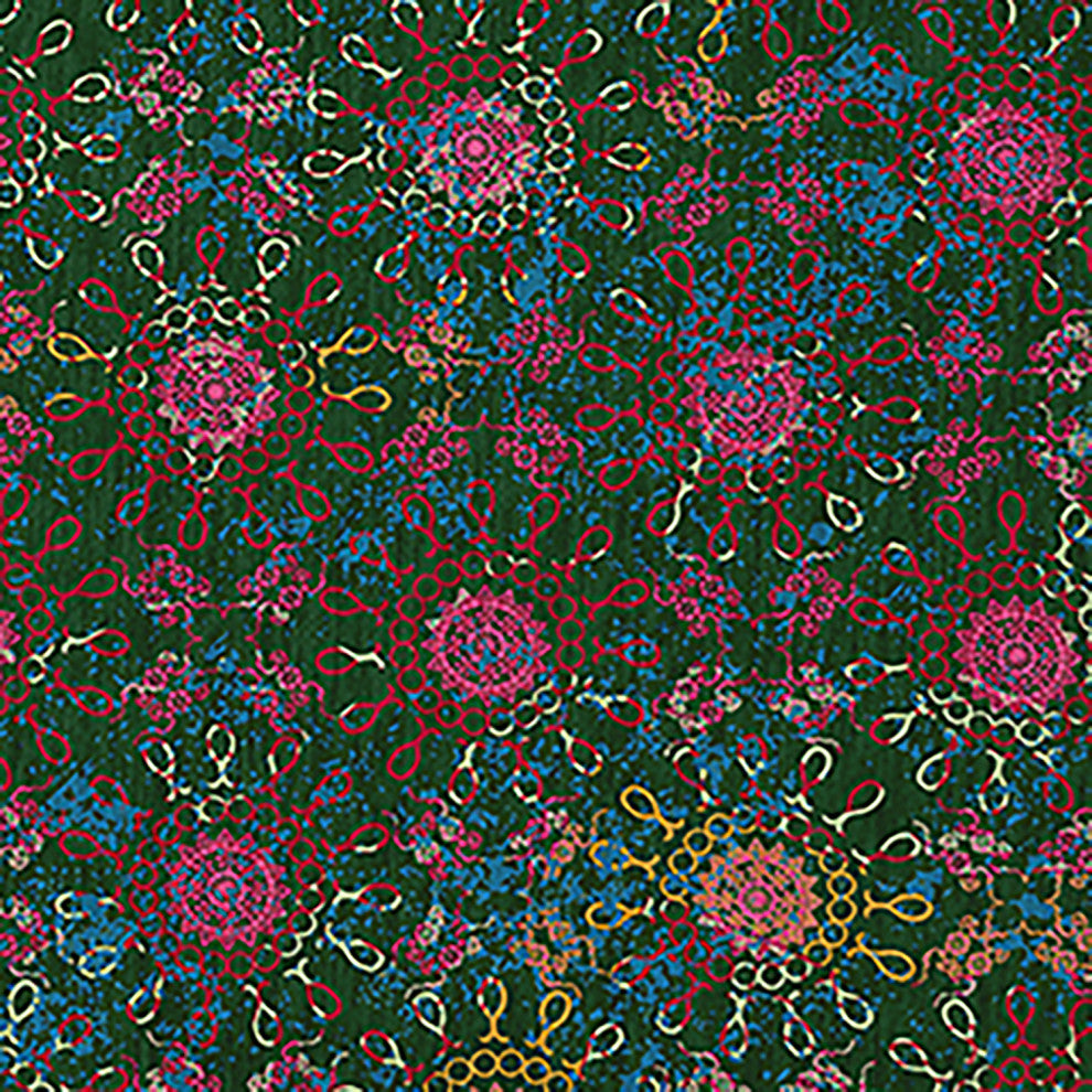 Layered Sun Tile Indoor/Outdoor Rug
