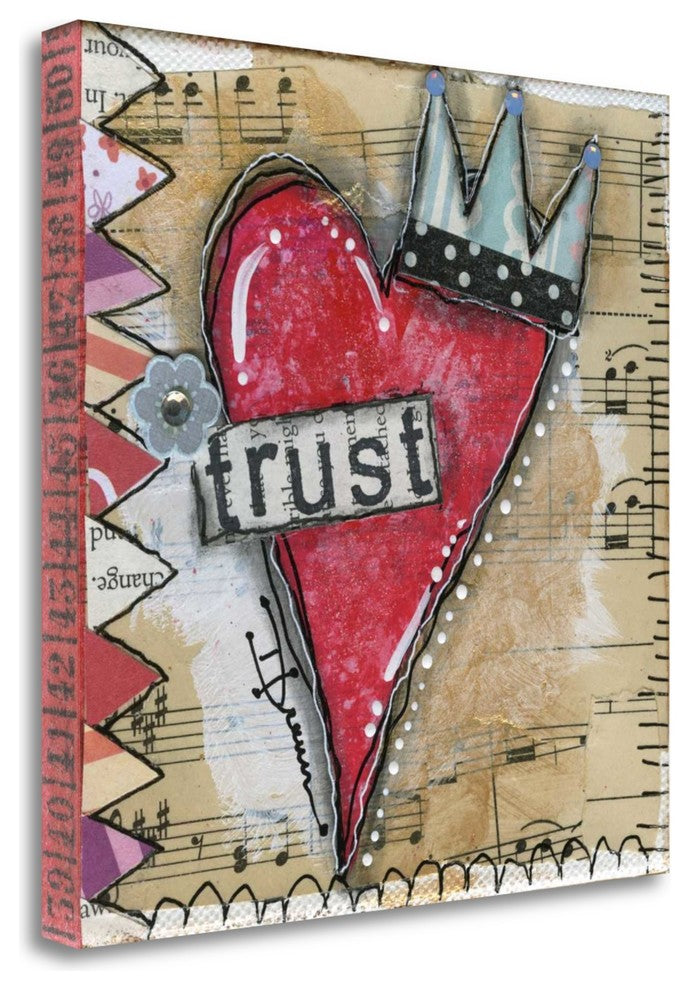 "Trust" By Denise Braun, Giclee Print on Gallery Wrap Canvas, Ready to Hang