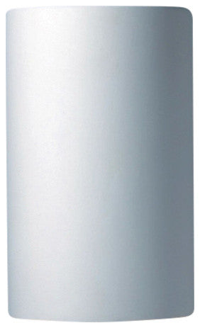 Ambiance, Small Cylinder, Closed Top, Outdoor, Wall Sconce, Bisque