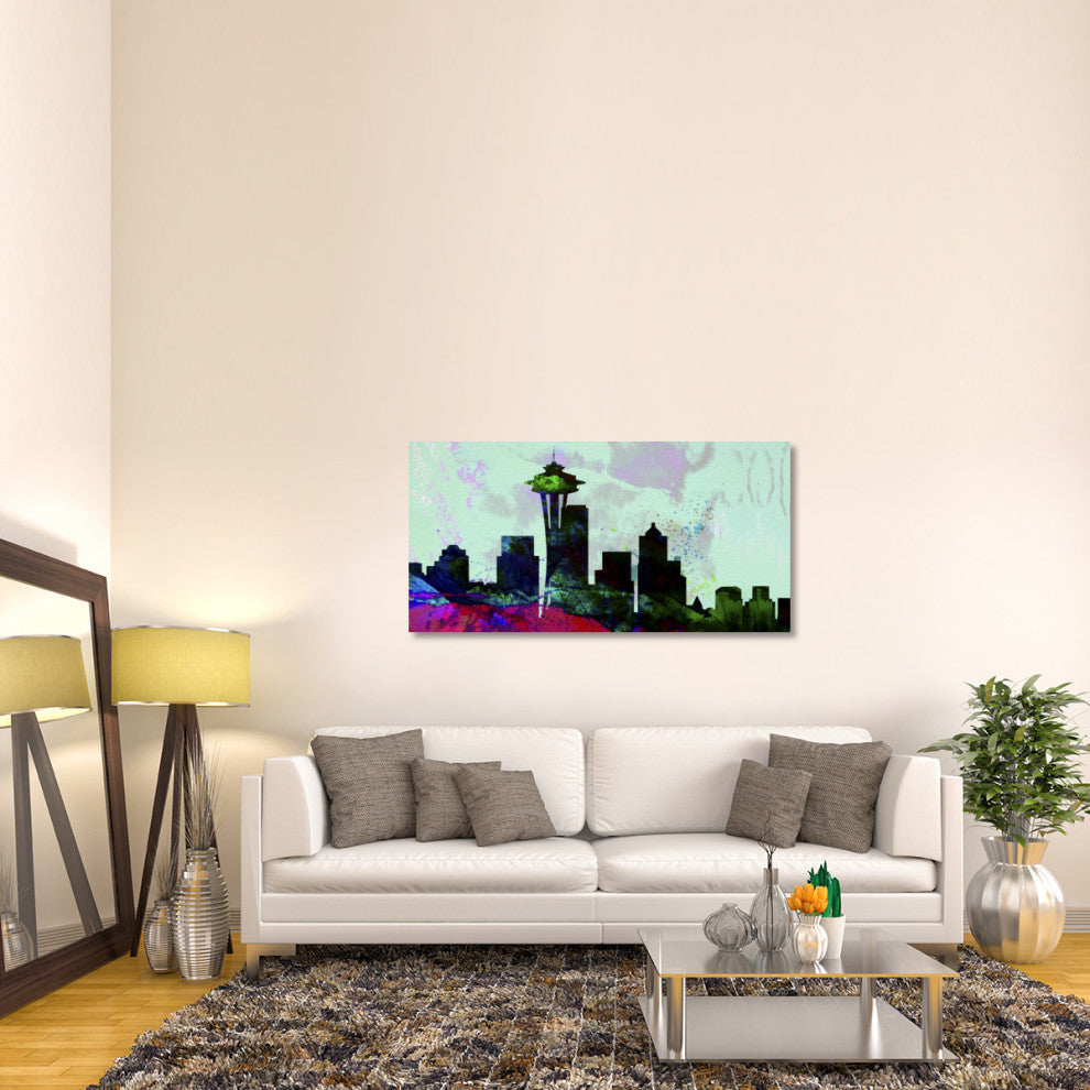 "Seattle City Skyline" Fine Art Print
