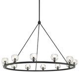 Crystorama Lighting Group ARA-10266 Aragon 12 Light 48"W LED - Matte Black