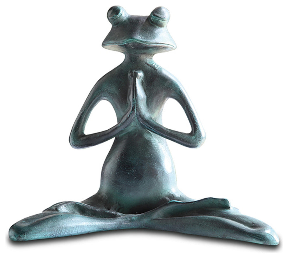 Garden Meditating Yoga Frog