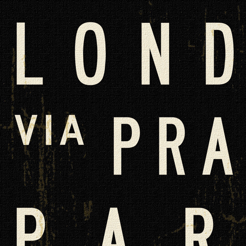 The LA Subway Sign or Los Angeles Art Print, 12x36, 12x36